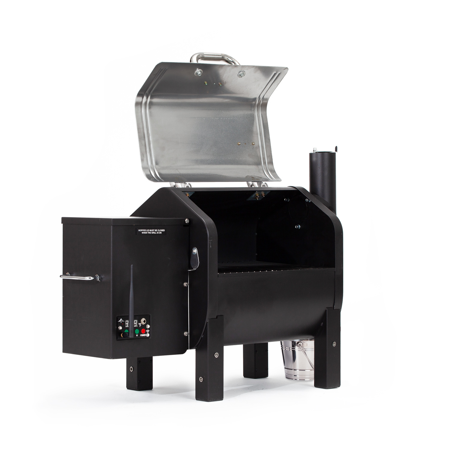 Green mountain davy crockett wifi control portable wood pellet electric grill hot sale